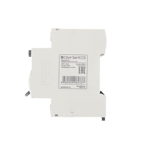City9 Set ВДТ 63А 4P 30мА Тип-A 400В City9 Set ВДТ 63А 4P 30мА Тип-A 400В