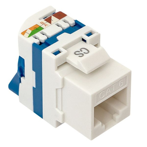 Модуль Keystone TERACOM CS Cat.6 неэкран. 110 IDC 180 град. самозажимной (Toolless) синий Модуль Keystone TERACOM CS Cat.6 неэкран. 110 IDC 180 град. самозажимной (Toolless) синий