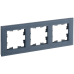 BRITE Рамка 3-местная РУ-3-2-Бр стекло маренго матовый IEK BRITE Рамка 3-местная РУ-3-2-Бр стекло маренго матовый IEK