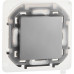 INSPIRIA Переключатель 1-клавишный схема 6 10АХ IP44 безвинтовые зажимы алюминий INSPIRIA Переключатель 1-клавишный схема 6 10АХ IP44 безвинтовые зажимы алюминий