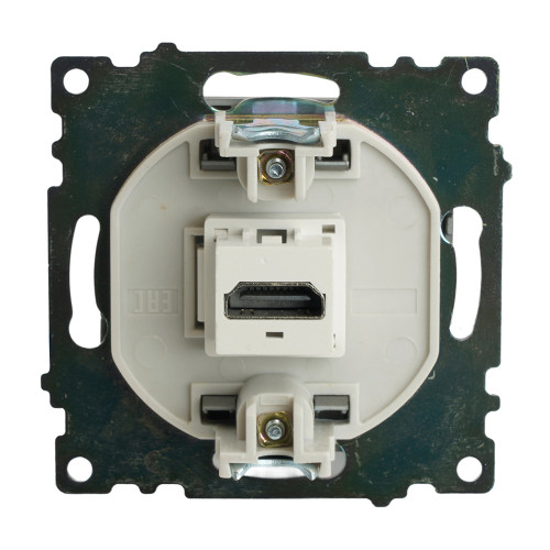Розетка HDMI 2.1, Type A (механизм), серия Катрин, графит, GLS00-7118-06 Розетка HDMI 2.1, Type A (механизм), серия Катрин, графит, GLS00-7118-06