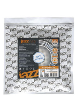 Лента светодиодная PLS 2835/120-12V 12Вт/м 6500К холод. бел. IP20 (уп.5м) JazzWay 2859051