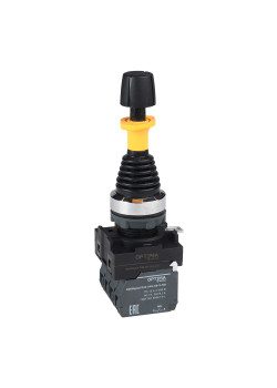 Джойстик OptiSignal D22 C5-J4B-240 пластиковый 4 положения 4НО без фиксации с блокировкой