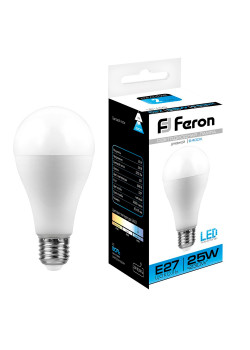 Лампа светодиодная Feron LB-100 Шар E27 25W 175-265V 6400K