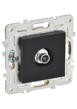 SKANDY Розетка TV оконечная SK-A12Bl черный IEK