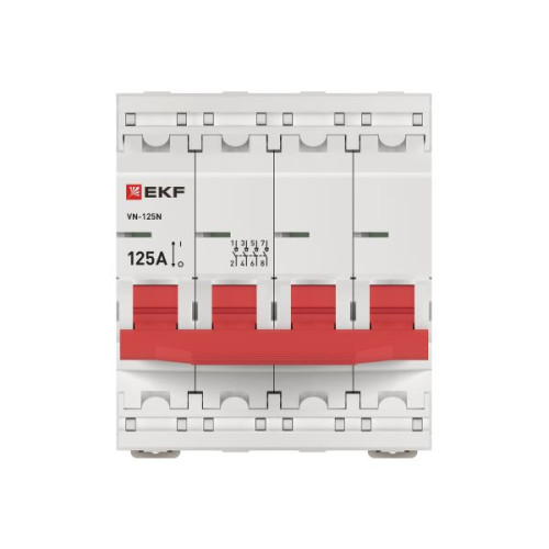 Выкл. нагрузки ВН-125N 4P 125А PROXIMA EKF