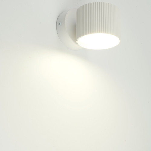 Светильник  настенный Feron HL4580 ARIA 12W, 230V,GX53, белый IP20