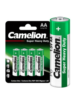Элемент питания солевой AA/R6 BL-4 (блист.4шт) Camelion 1669