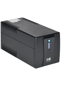 ITK ELECTRA ET ИБП однофазный линейно-интерактивный 1000ВА/600Вт 4хSchuko LCD дисплей АКБ 2х7AH USB