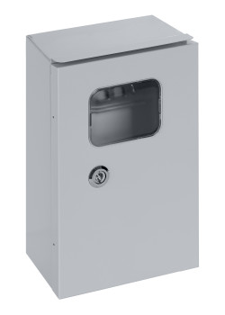 Корпус металлический ЩУ-МП (295х190х110) с окном IP54 Народный эконом