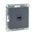 Механизм роз., RJ45 (cat5), графит., Эпика EKF