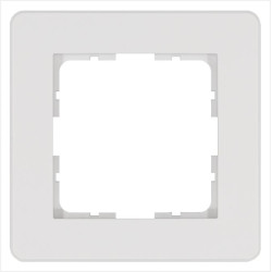 Рамка 1-м G-Flex бел. глянцевый Jasmart G1101W