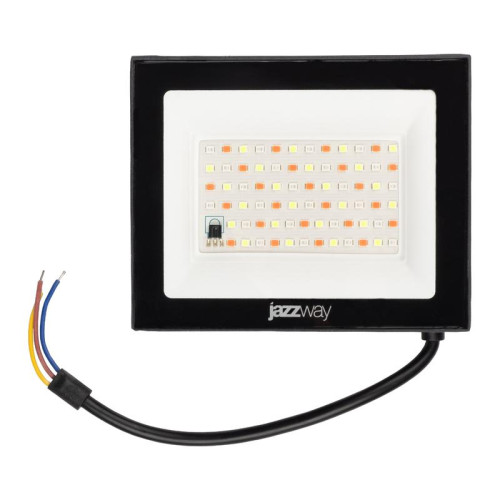 Прожектор светодиодный PFL RGB-RC 30Вт BL ДО/СДО IP65 (управление с пульта группой прожекторов R15м) JazzWay 5064188 Прожектор светодиодный PFL RGB-RC 30Вт BL ДО/СДО IP65 (управление с пульта группой прожекторов R15м) JazzWay 5064188