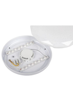 Светильник светодиодный Классик SPB-6 Slim Sparkle WH 18W-4K 18Вт 4000К без ДУ Эра Б0069785
