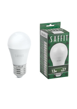Лампа светодиодная SAFFIT SBG4513 Шарик E27 13W 230V 4000K