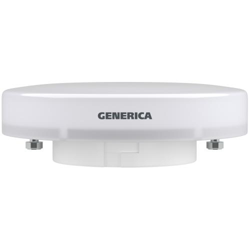 Лампа светодиодная T80 таблетка 15Вт 230В 4000К GX53 GENERICA Лампа светодиодная T80 таблетка 15Вт 230В 4000К GX53 GENERICA