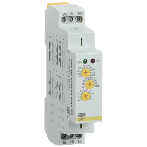 Реле времени ORT многофункциональное 1 контакт 12-240В AC/DC IEK