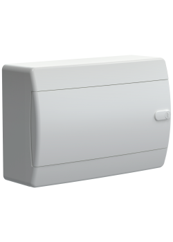 UNION Compact Корпус пластиковый ЩРН-П-12 IP41 белая дверь IEK