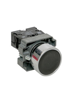 Кнопка BA21 черная NO IP65 EKF