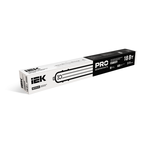 Светильник светодиодный ДСП 1304Д 18Вт 4000К IP65 600мм серый пластиковый с инфракрасным датчиком движения IEK Светильник светодиодный ДСП 1304Д 18Вт 4000К IP65 600мм серый пластиковый с инфракрасным датчиком движения IEK
