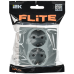 FLITE Розетка 2-местная с заземлением без защитных шторок безвинтовое крепление 16А РС12-1-К-ФлС серый IEK FLITE Розетка 2-местная с заземлением без защитных шторок безвинтовое крепление 16А РС12-1-К-ФлС серый IEK