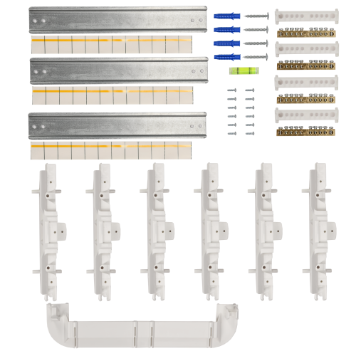 KREPTA Корпус пластиковый ЩРН-П-36 белая дверь IP40 IEK