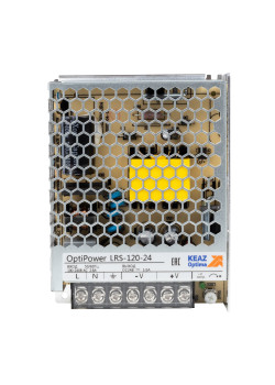Блок питания панельный OptiPower LRS 120-24 5A
