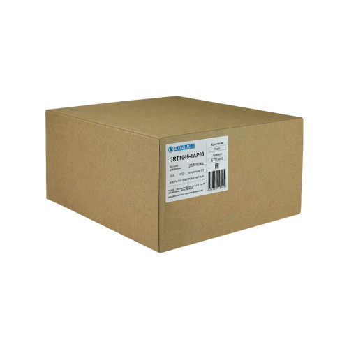 3RT1046-1AP00, 3-пол., 95A, AC-3, 45кВт/400V, 230V AC, 50/60Гц, типоразмер S3, винтовые клеммы, IP20, контактор электромагнитный (ЭТ) 3RT1046-1AP00, 3-пол., 95A, AC-3, 45кВт/400V, 230V AC, 50/60Гц, типоразмер S3, винтовые клеммы, IP20, контактор электромагнитный (ЭТ)