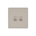 Systeme Infinity, Розетка информационная С/У RJ-45 кат.5e 2-я, Песчаный берег Systeme Infinity, Розетка информационная С/У RJ-45 кат.5e 2-я, Песчаный берег