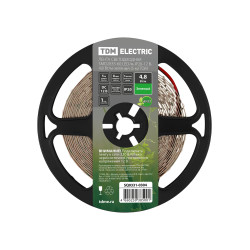 Лента светодиодная SMD2835-60 LED/м-IP20-12 В-4,8 Вт/м-зелёный (5 м) TDM