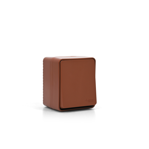 ATLASDESIGN PROFI IP54 О/У 1-клавишный ВЫКЛЮЧАТЕЛЬ, сх.1, 10АХ, ТЕРРАКОТОВЫЙ ATLASDESIGN PROFI IP54 О/У 1-клавишный ВЫКЛЮЧАТЕЛЬ, сх.1, 10АХ, ТЕРРАКОТОВЫЙ