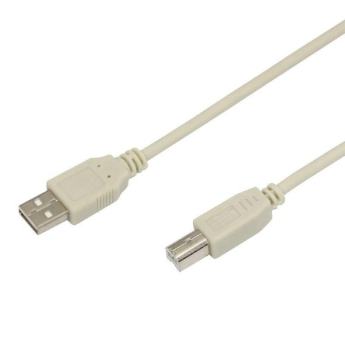 Шнур USB 2.0 (USB А-USB В) 3м бел. REXANT 18-1106 Шнур USB 2.0 (USB А-USB В) 3м бел. REXANT 18-1106