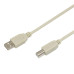 Шнур USB 2.0 (USB А-USB В) 3м бел. REXANT 18-1106 Шнур USB 2.0 (USB А-USB В) 3м бел. REXANT 18-1106
