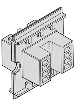 Держатель шины медной L=50мм (уп.24шт) ABB 1STQ007426A0000