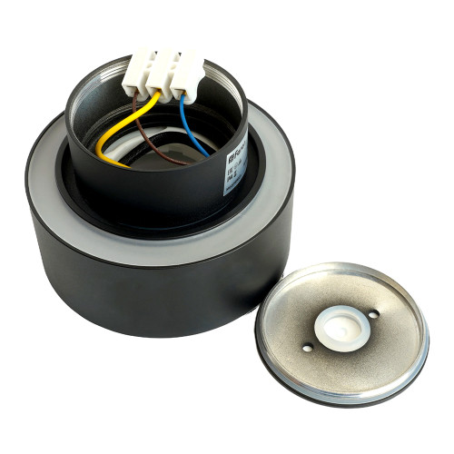 Светильник потолочный Feron HL367 Barrel AURA 12W, 230V, GX53, чёрный IP44 Светильник потолочный Feron HL367 Barrel AURA 12W, 230V, GX53, чёрный IP44