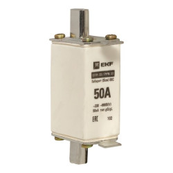 Плавкая вставка ППН-33 100/50А габарит 00С EKF