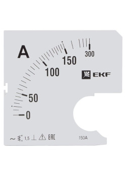 Шкала сменная для A961 150/5А-1,5 EKF