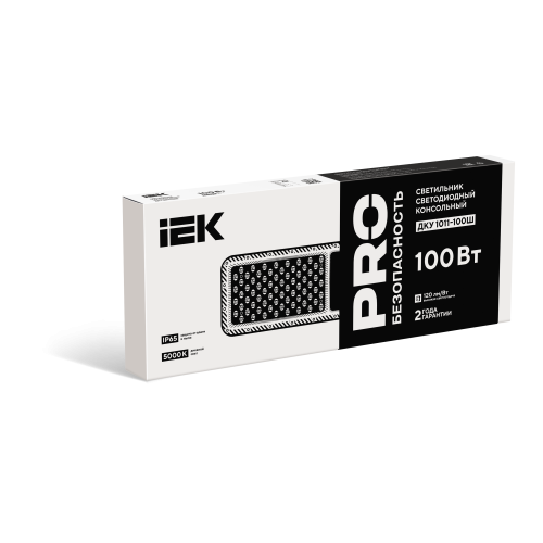 Светильник светодиодный консольный ДКУ 1011-100Ш 5000К IP65 IEK Светильник светодиодный консольный ДКУ 1011-100Ш 5000К IP65 IEK