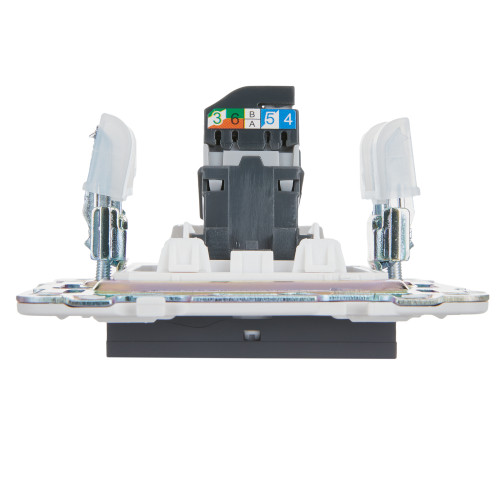 SKANDY Розетка компьютерная RJ45 кат.5E SK-K01T титан IEK SKANDY Розетка компьютерная RJ45 кат.5E SK-K01T титан IEK