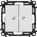 Выключатель 2-кл. СП Valena Life 10А IP20 250В 10AX с подсветкой с лицев. панелью механизм бел. Leg 752428 Выключатель 2-кл. СП Valena Life 10А IP20 250В 10AX с подсветкой с лицев. панелью механизм бел. Leg 752428