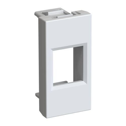 W45 Плата лицевая для 1xKeystone, 1 модуль (45х22.5 мм) БЕЛАЯ W45 Плата лицевая для 1xKeystone, 1 модуль (45х22.5 мм) БЕЛАЯ