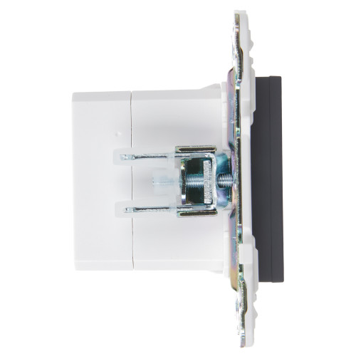 SKANDY Розетка USB A+A 3,1А SK-R15T титан IEK