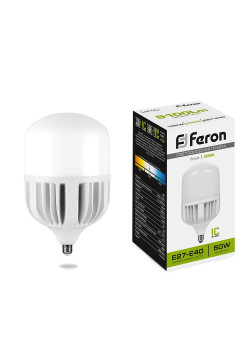 Лампа светодиодная Feron LB-65 E27-E40 50W 175-265V 4000K
