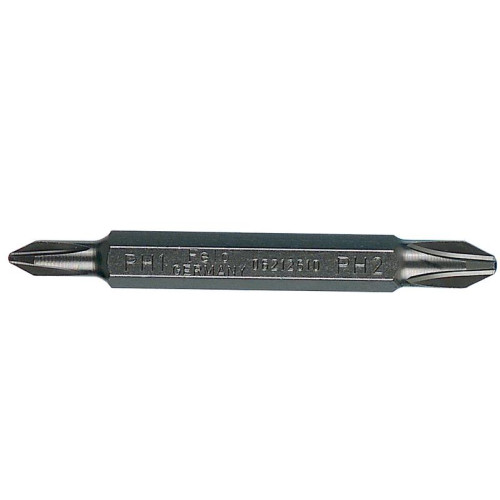 Бита двухсторонняя Industrial PH2/PH3 60мм Felo 06223610