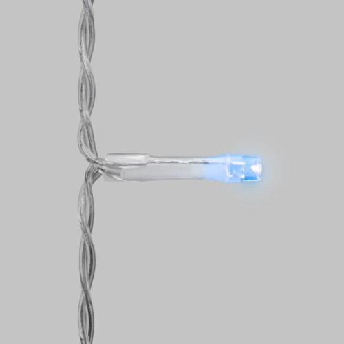 Гирлянда светодиодная занавес 3х2м 264 LED син. прозр. ПВХ IP44 эффект мерцания 22 нити 12 LED/нить Neon-Night 235-523 Гирлянда светодиодная занавес 3х2м 264 LED син. прозр. ПВХ IP44 эффект мерцания 22 нити 12 LED/нить Neon-Night 235-523