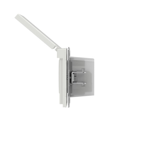 Розетка силовая, 2P+E, с з/ш, с крышкой, IP44, KANT, белый песок Розетка силовая, 2P+E, с з/ш, с крышкой, IP44, KANT, белый песок