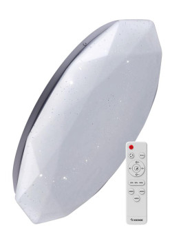 Светильник светодиодный PREMIUM DIAMOND 75Вт 230В 3000-6500К 6000лм IP40 500х90мм управляемый настенно-потолоч. КОСМОС KSDiam75W