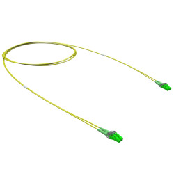 Оптический коммутационный шнур двухволоконный (Duplex) LC/APC-LC/APC, 9/125 (OS2), 1 м