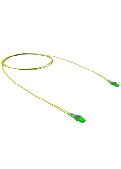 Оптический коммутационный шнур двухволоконный (Duplex) LC/APC-LC/APC, 9/125 (OS2), 1 м