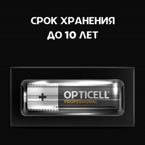 Элемент питания алкалиновый AA/LR6 (блист. 12шт) Professional Opticell 5052005 Элемент питания алкалиновый AA/LR6 (блист. 12шт) Professional Opticell 5052005